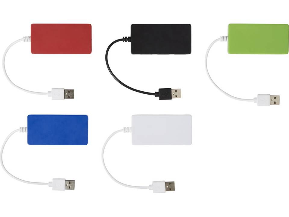Baksteenvormige USB Hub 17