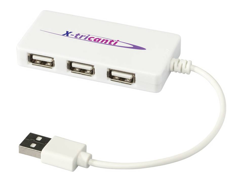 Baksteenvormige USB Hub 9