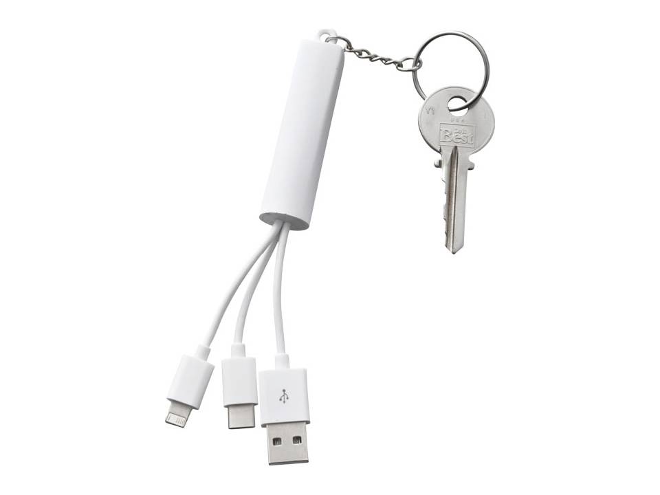 Route 3-1 oplaadkabel met sleutelhanger 18