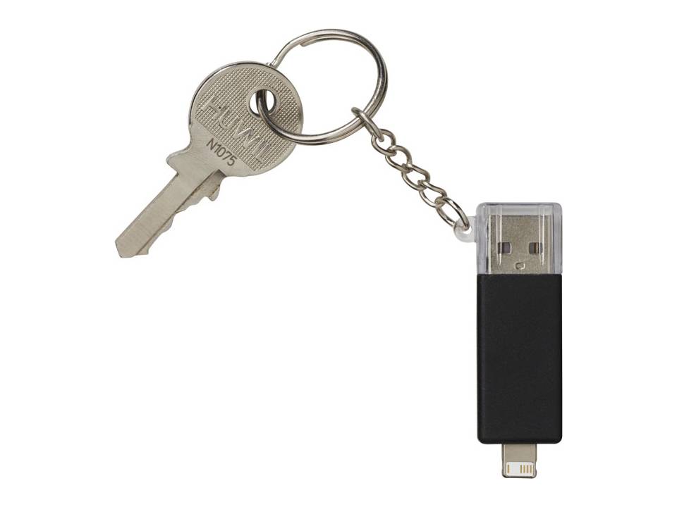 Sleutelhanger met 2-in-1-oplaadkabel 20