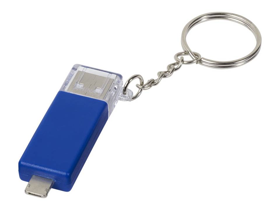 Sleutelhanger met 2-in-1-oplaadkabel 1
