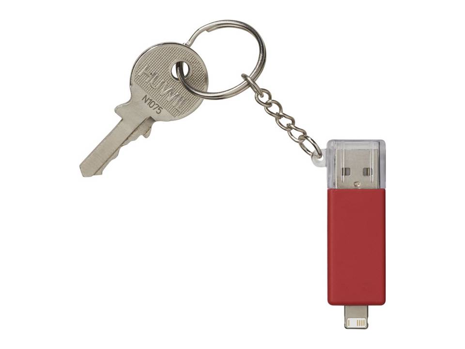 Sleutelhanger met 2-in-1-oplaadkabel 8
