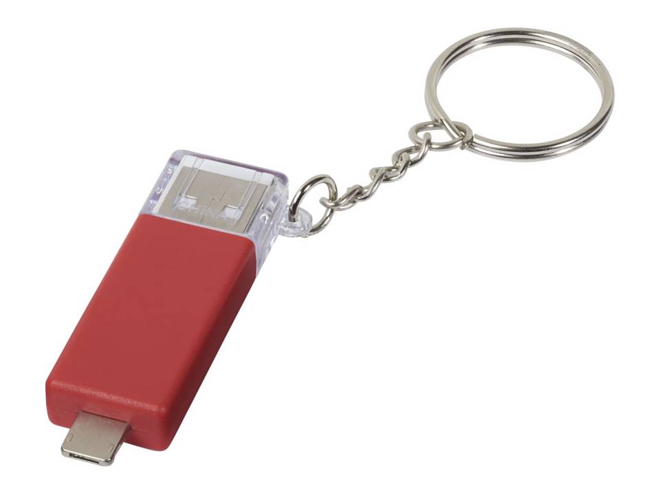 Sleutelhanger met 2-in-1-oplaadkabel 9
