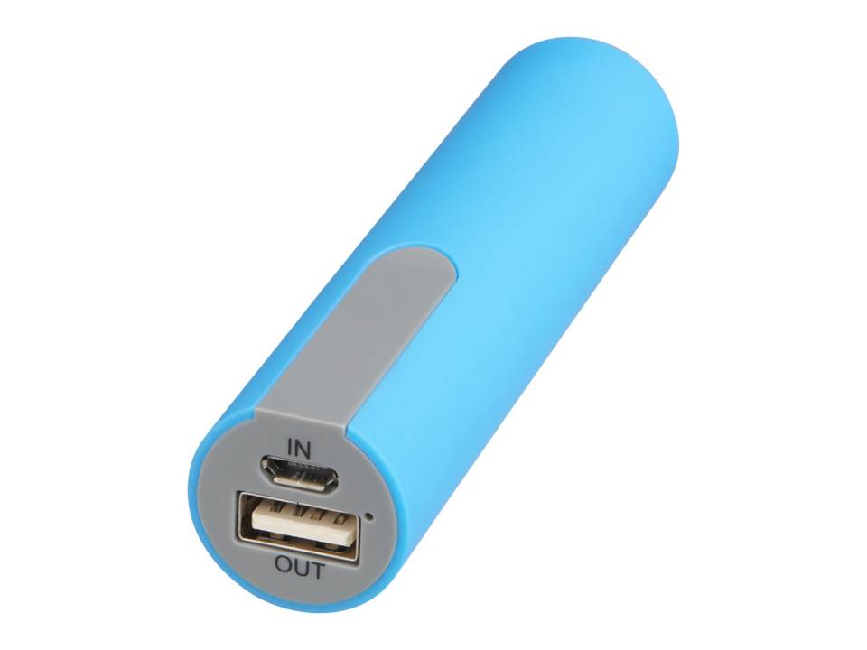 Powerbank met rubberlaag - 2200 mAh 19