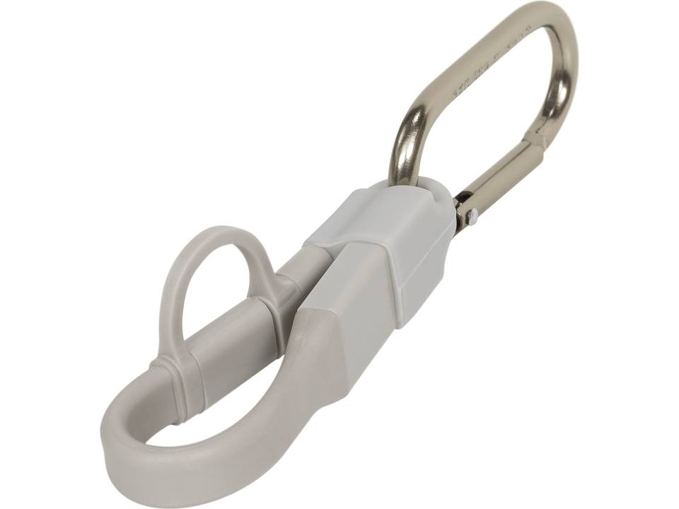 Fold 3-in-1 oplaadkabel met karabijnhaak 10