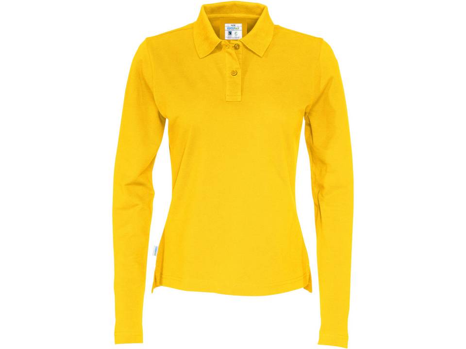 Polo Pique Long Sleeve cottoVer Fairtrade 18