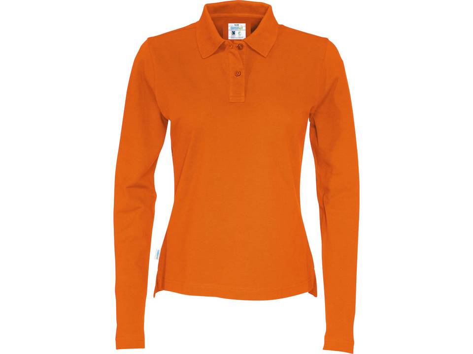 Polo Pique Long Sleeve cottoVer Fairtrade 19
