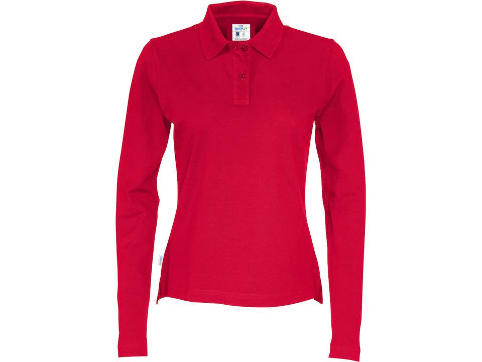 Polo Pique Long Sleeve cottoVer Fairtrade 20