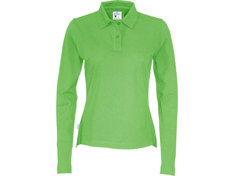 Polo Pique Long Sleeve cottoVer Fairtrade 21