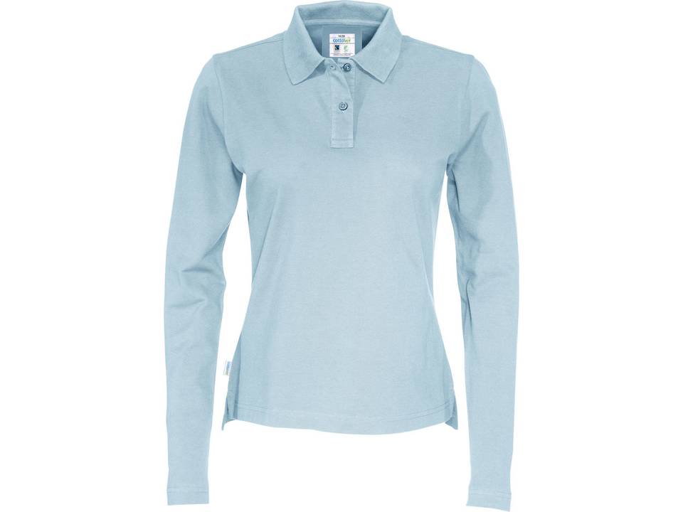 Polo Pique Long Sleeve cottoVer Fairtrade 22