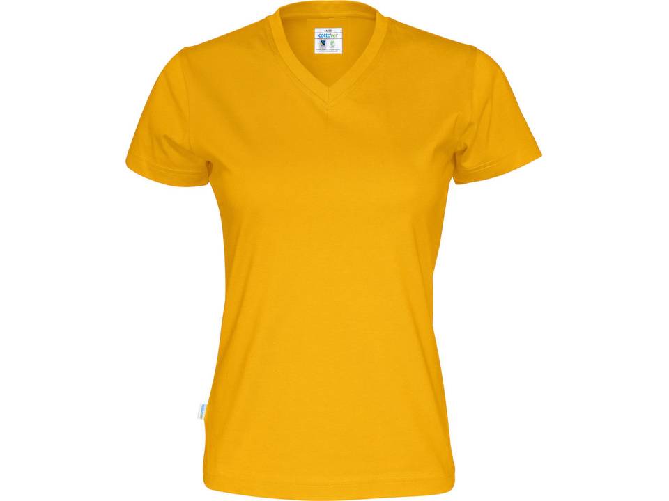 V-neck T shirt cottoVer Fairtrade 25