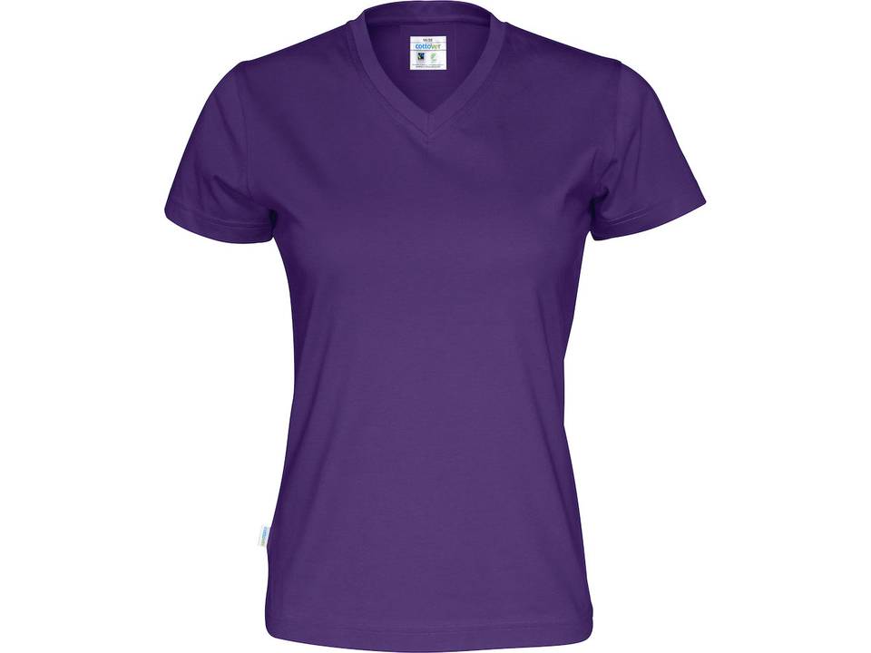 V-neck T shirt cottoVer Fairtrade 13