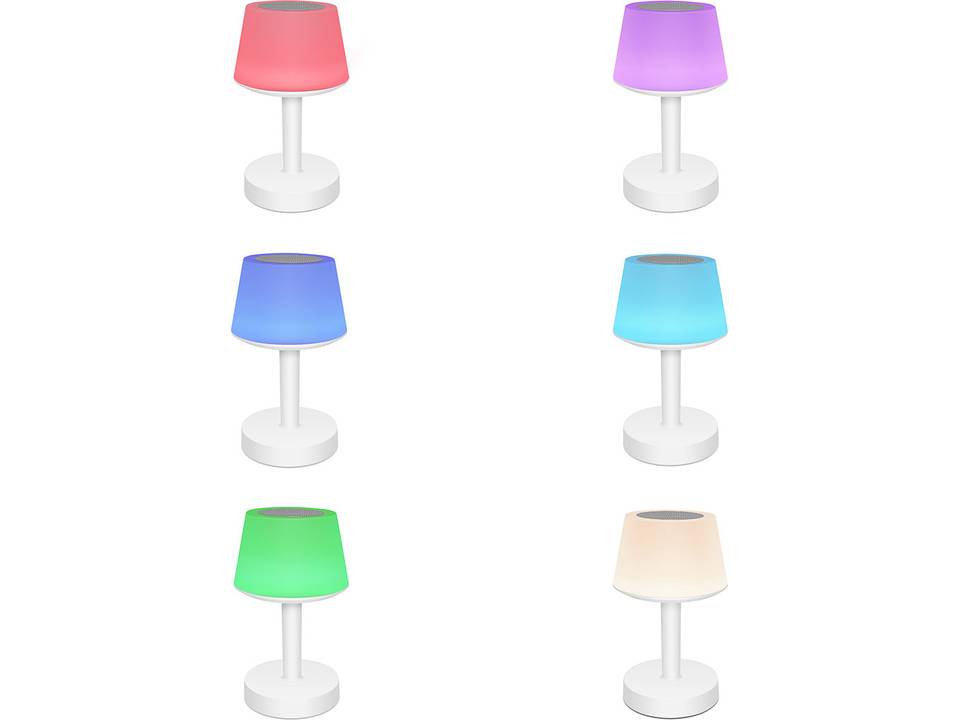 3-in-1 lamp met sfeerlicht en speaker 3