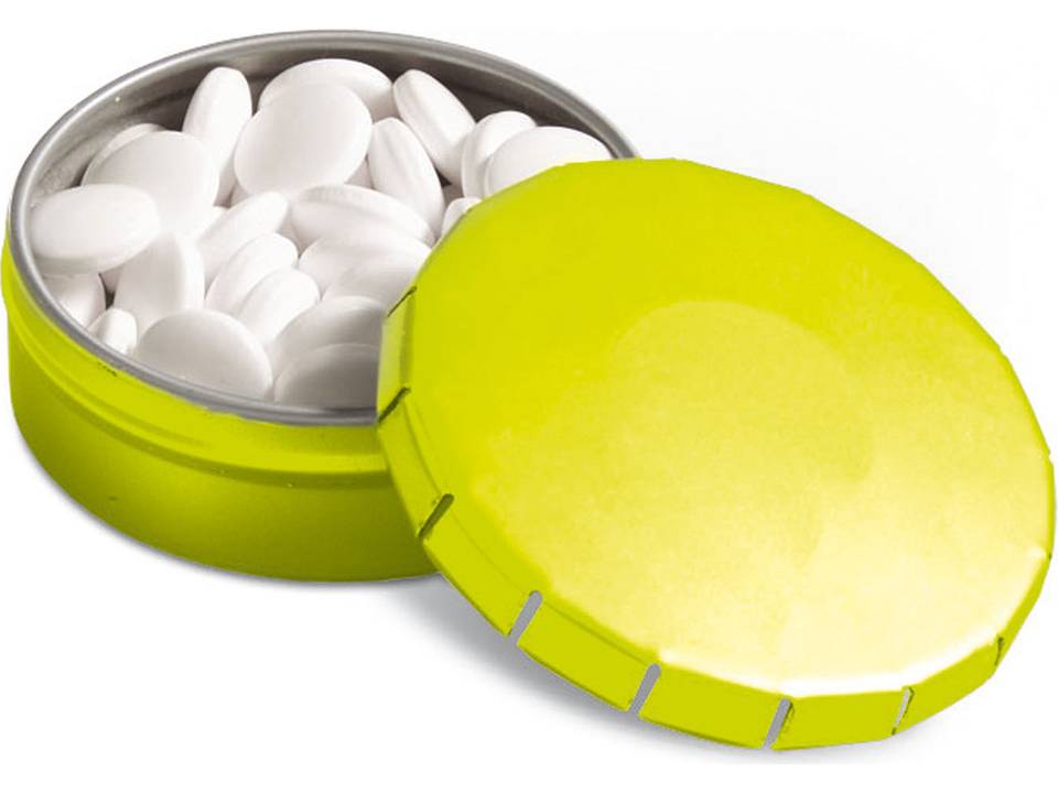 Pepermuntjes in clic clac blikje 4