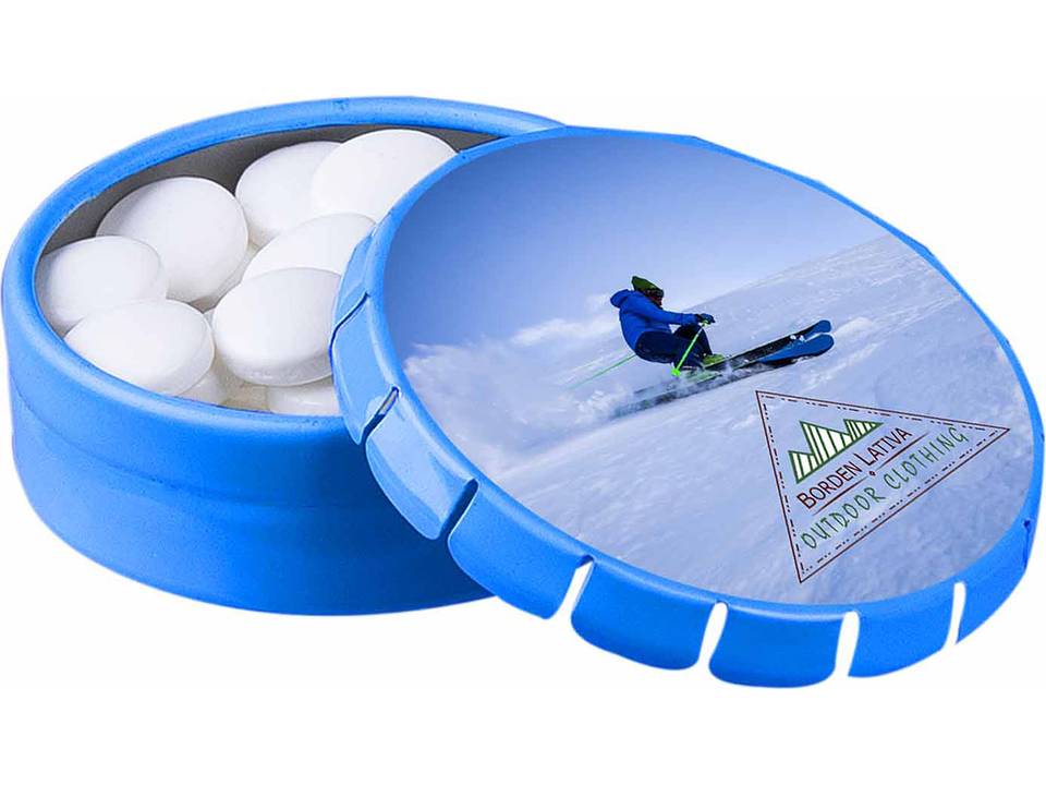 Pepermuntjes in clic clac blikje 14