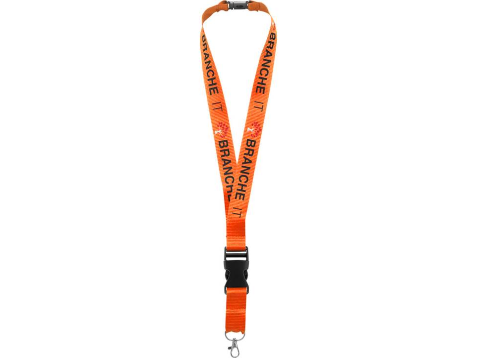 Lanyard Keycord 25 mm met veiligheidssluiting 15