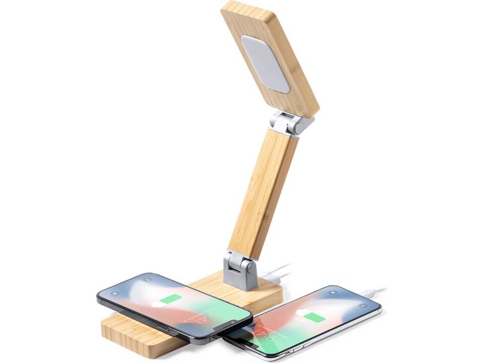 Multifunctionele klok  met geïntegreerde 15W draadloze oplader 6