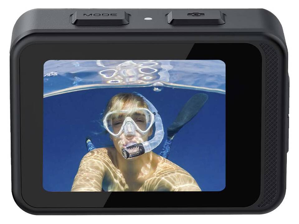 Prixton DV850 Aqua 4K actiecamera met dubbel scherm 2