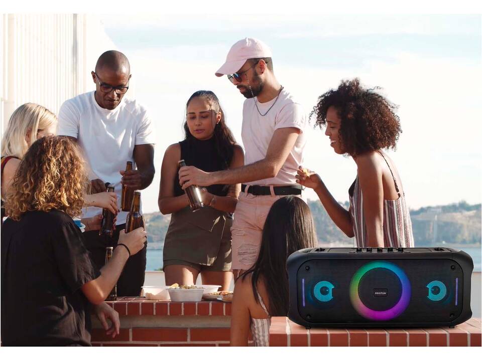 Prixton Jaia Max Bluetooth® karaokespeaker van 75 W 5