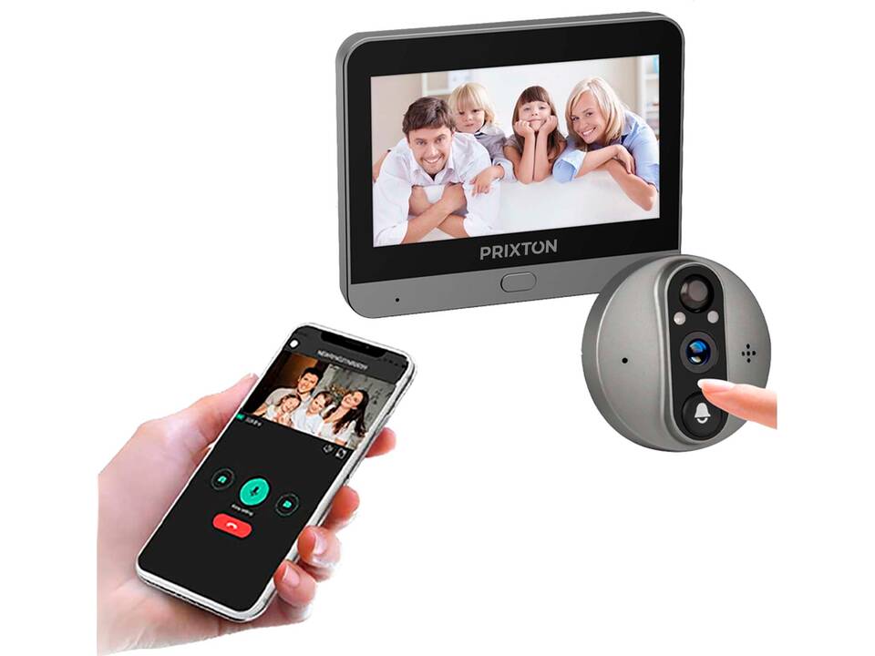 Prixton DV50 slimme deurwachter met wifi 1