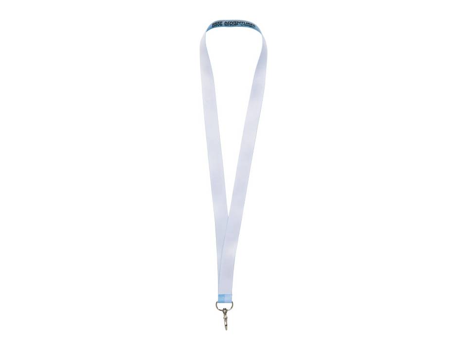Lanyard met 1 zijde sublimatie voorzien van haak 4