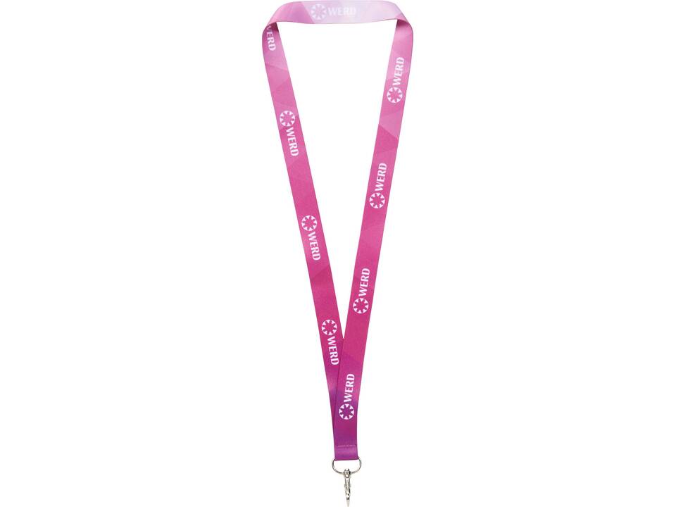 Dubbelzijdig bedrukte lanyards uit Satijnpolyester 1