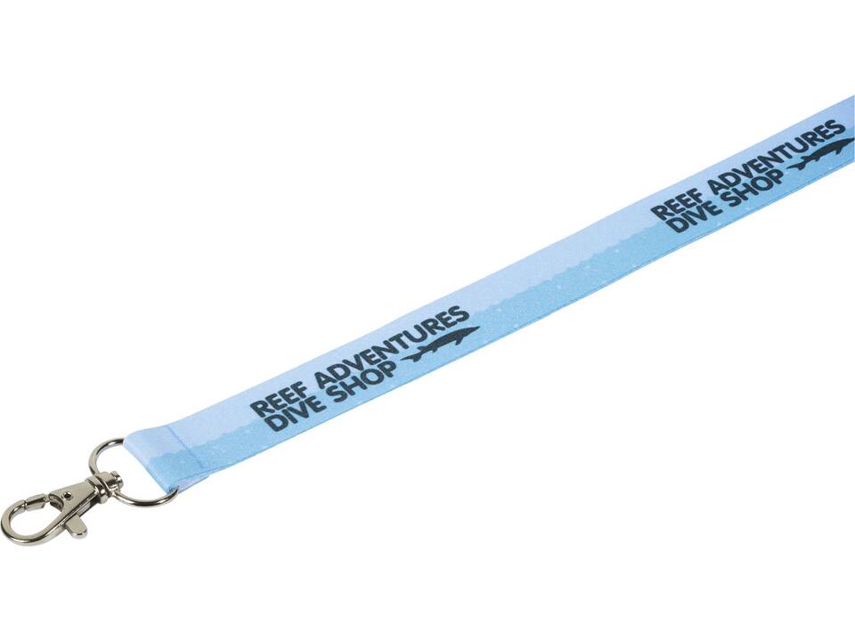 Dubbelzijdig bedrukte lanyards uit Satijnpolyester 10
