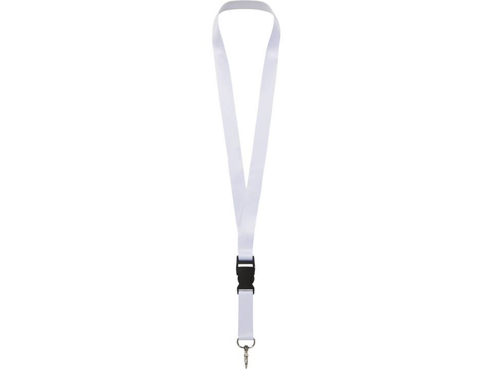 Lanyard met dubbelzijdige sublimatie voorzien van haak en buckle 19