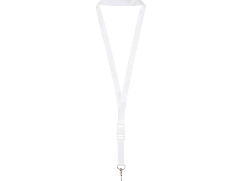 Lanyard met dubbelzijdige sublimatie voorzien van haak en buckle 13