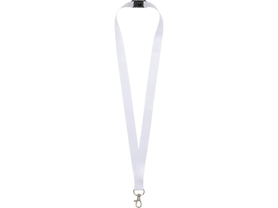 Lanyard met 2 zijden sublimatie voorzien van haak en veiligheidssluiting 20