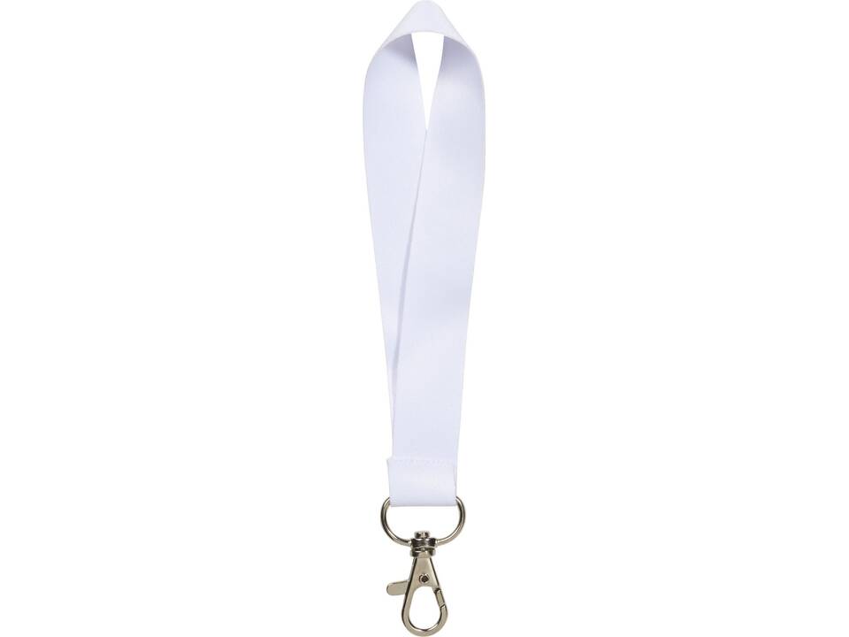Mini lanyard met 2 zijde sublimatie voorzien van haak 6