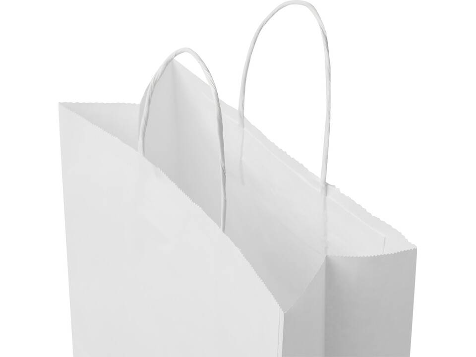 M draagtas van kraftpapier met gedraaide handgrepen Medium 3