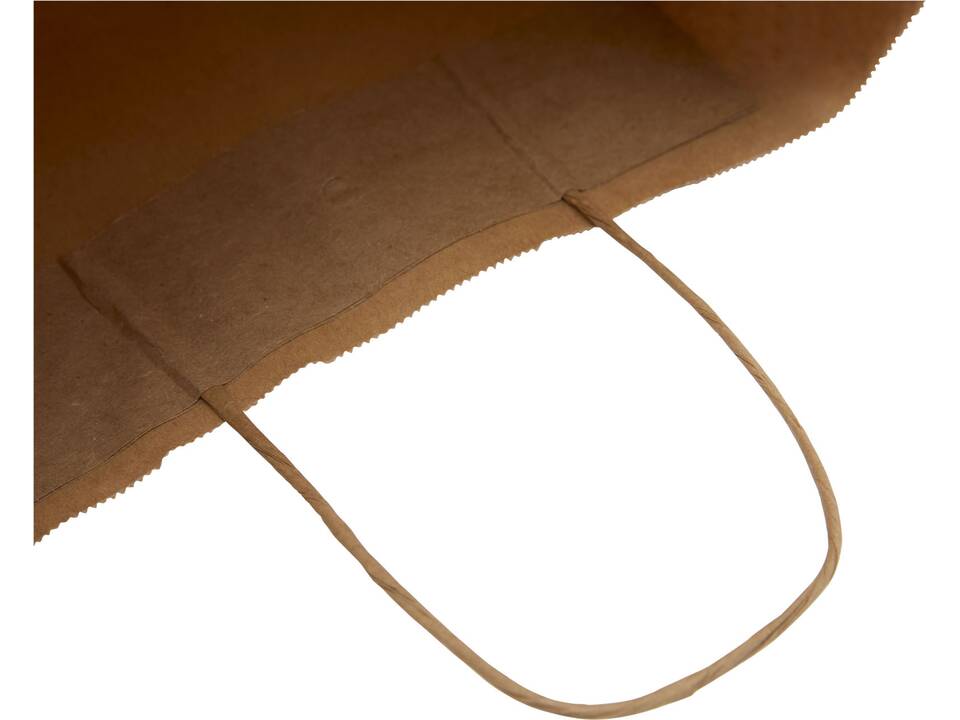 M draagtas van kraftpapier met gedraaide handgrepen Medium 10