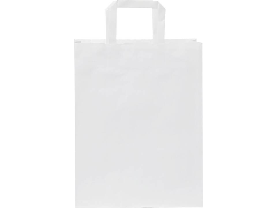 M draagtas van kraftpapier met platte handgrepen Medium 3