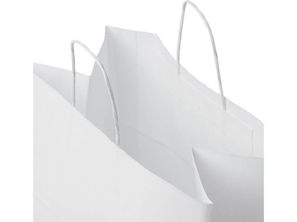 XL draagtas van kraftpapier met gedraaide handgrepen XLarge 3