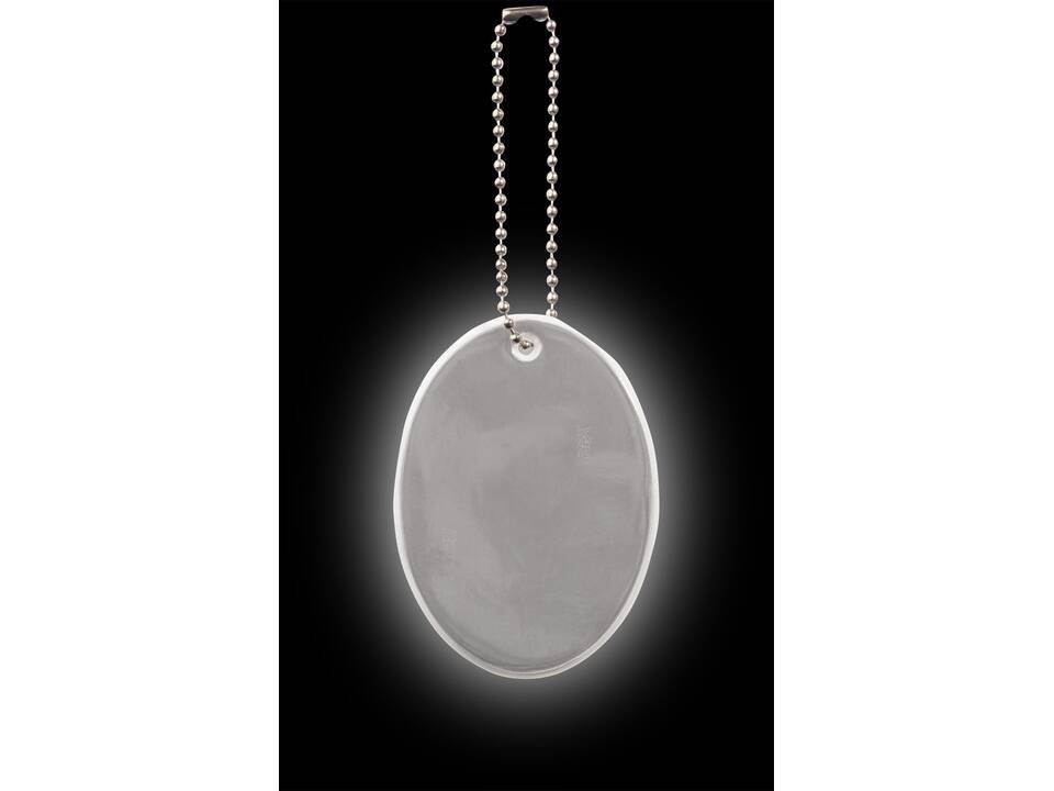 Ovale Reflecterende hanger 11