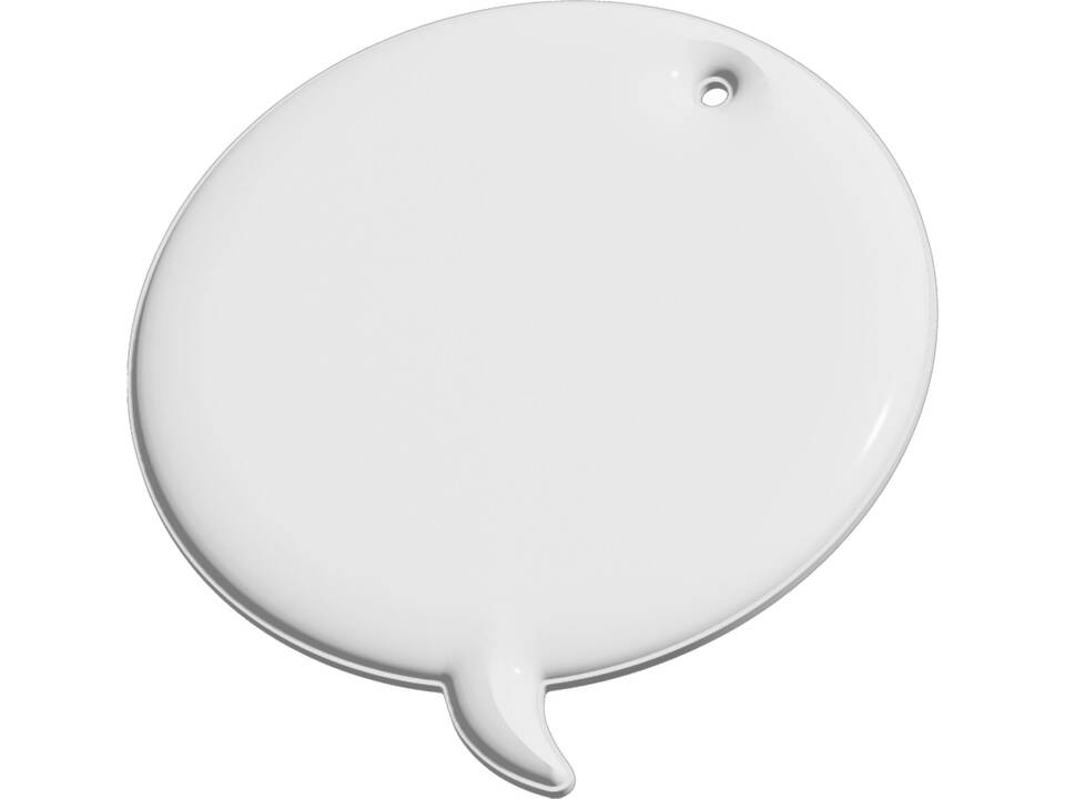 RFX™ reflecterende pvc hanger met bijschrift 2