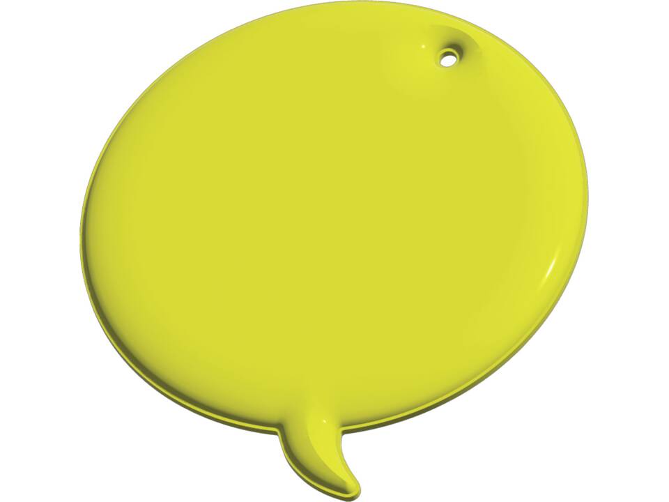 RFX™ reflecterende pvc hanger met bijschrift 5