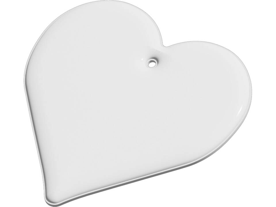 RFX™ reflecterende pvc hanger met hart 2