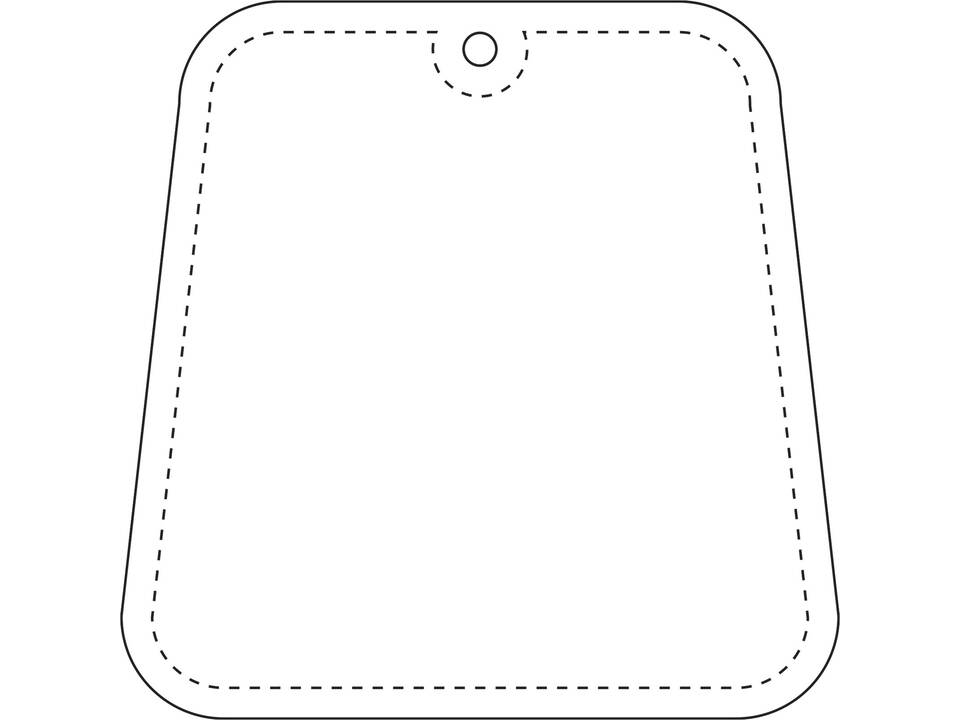 RFX™ reflecterende pvc hanger met trapezium 7