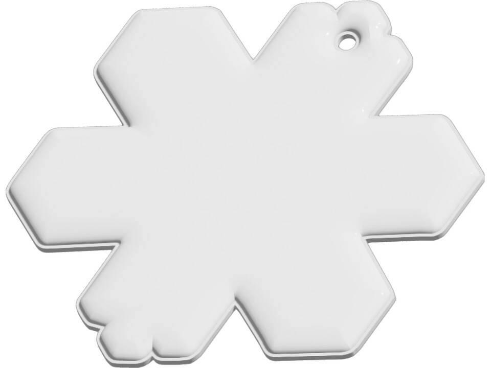 RFX™ reflecterende pvc hanger met sneeuwvlok 1