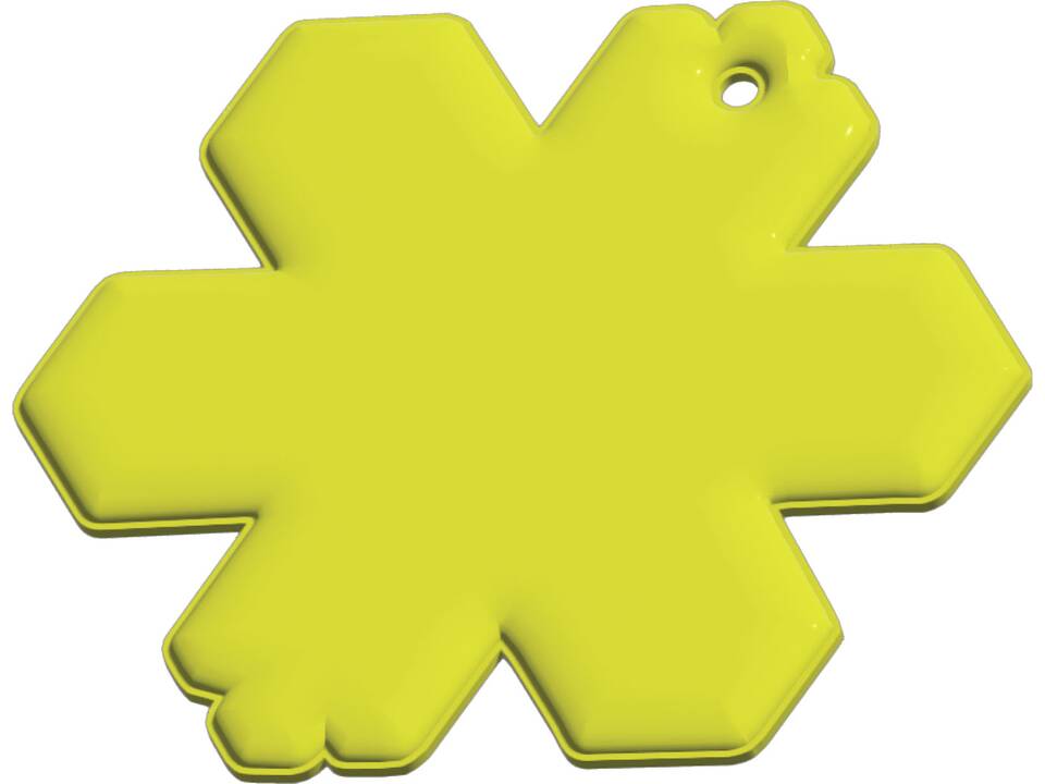 RFX™ reflecterende pvc hanger met sneeuwvlok 4
