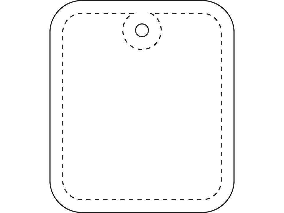 RFX™ rechthoekige XXL reflecterende pvc hanger 5