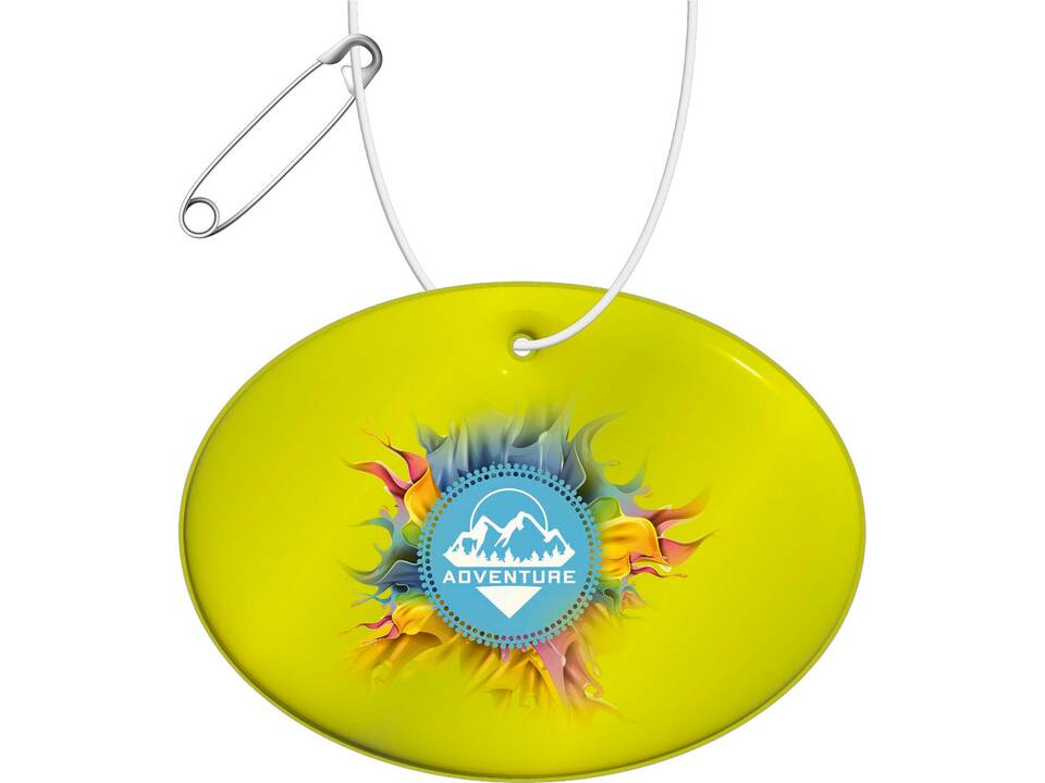 RFX™ H-16 ronde lichte reflecterende PVC hanger, groot 4