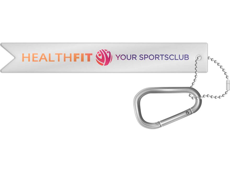 RFX™ H-9 lichtgewicht reflecterende PVC hanger met karabijnhaak 1