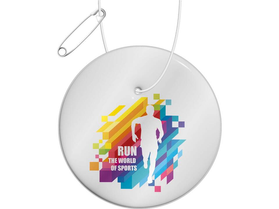 RFX™ H-16 ronde lichtgewicht reflecterende PVC hanger 1
