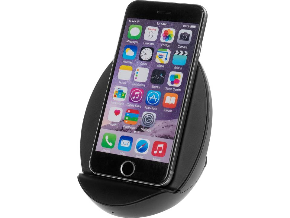 Luidspreker met draadloze oplader telefoonstandaard 6