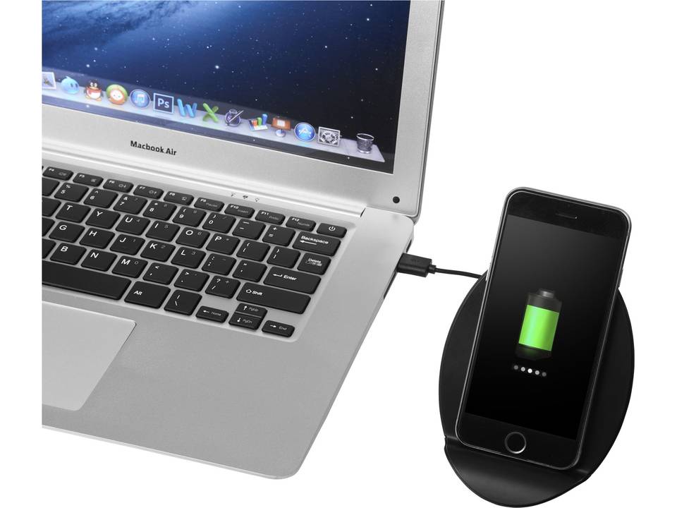 Luidspreker met draadloze oplader telefoonstandaard 7
