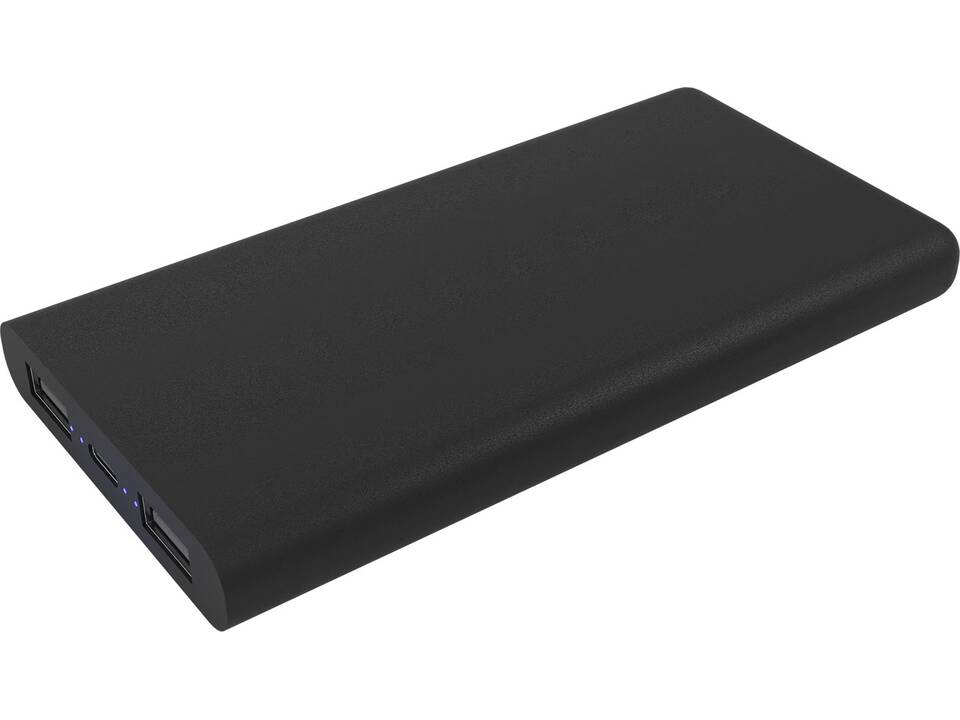 SCX draadloze rubberen powerbank met oplichtend logo - 10.000 mAh 3