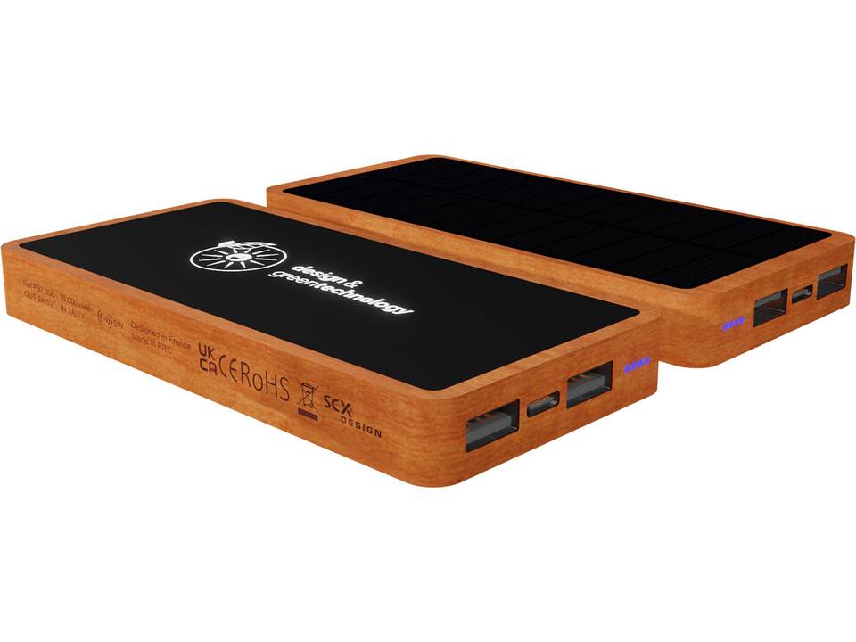 SCX.design P32 powerbank op zonne-energie van 10.000 mAh 6
